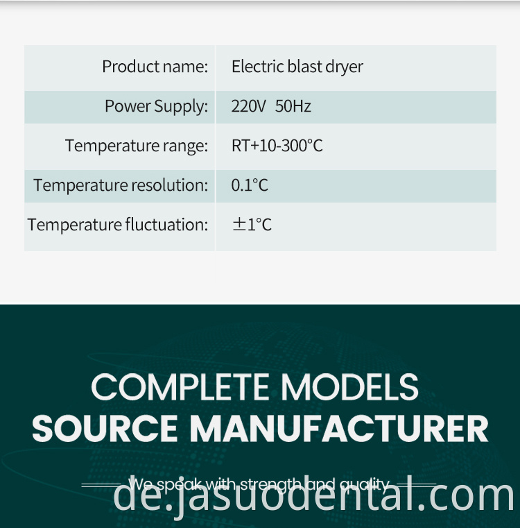 Dental Oral Dryer Electric Furnace Instrument